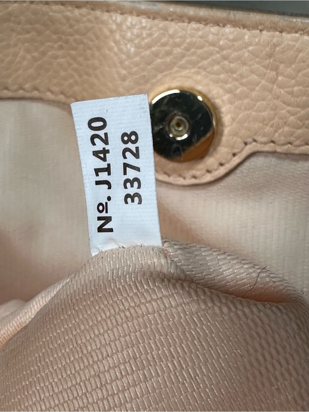 Coach Phoebe Horse & Carriage Debossed Leather Shoulder Bag in Peach 2014 - Picture 12 of 12